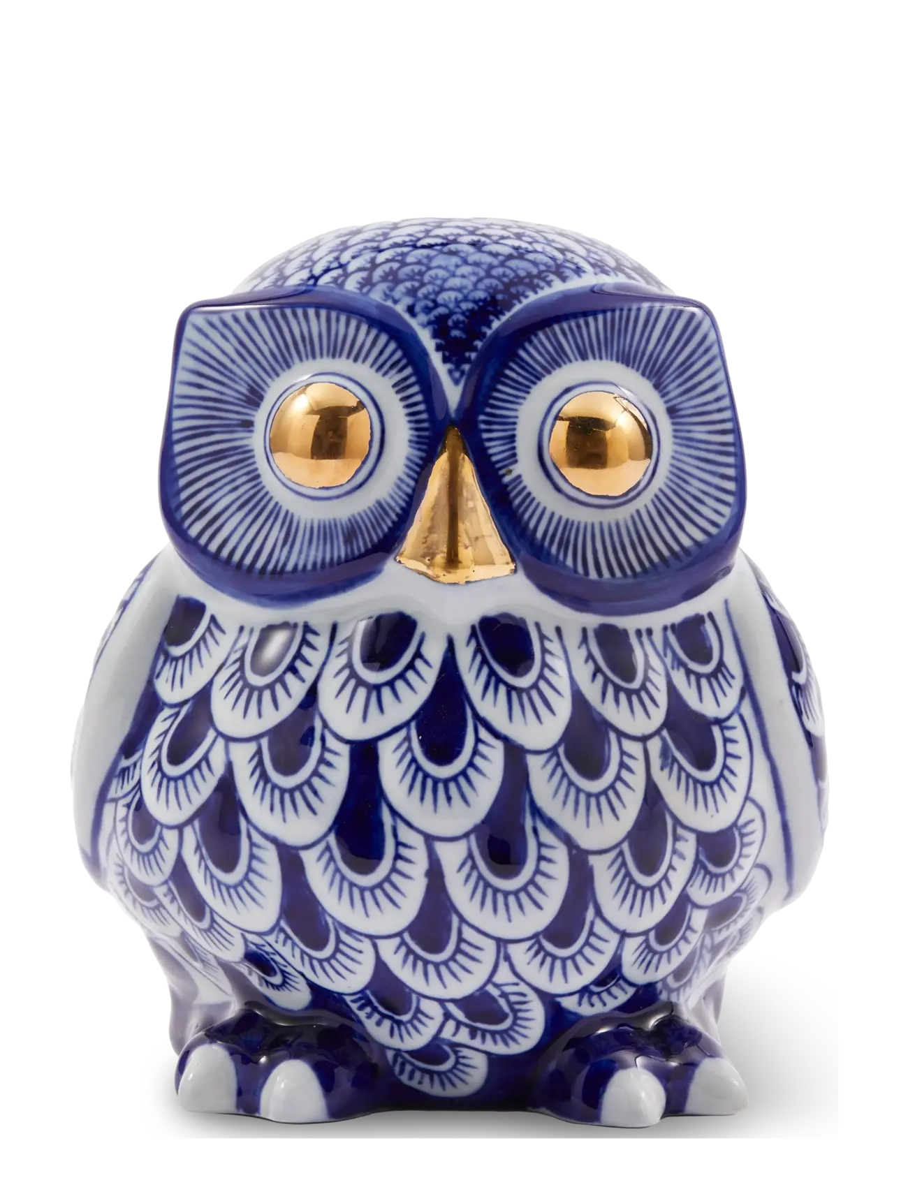 POLSPOTTEN - piggy bank owl - dark blue - 2