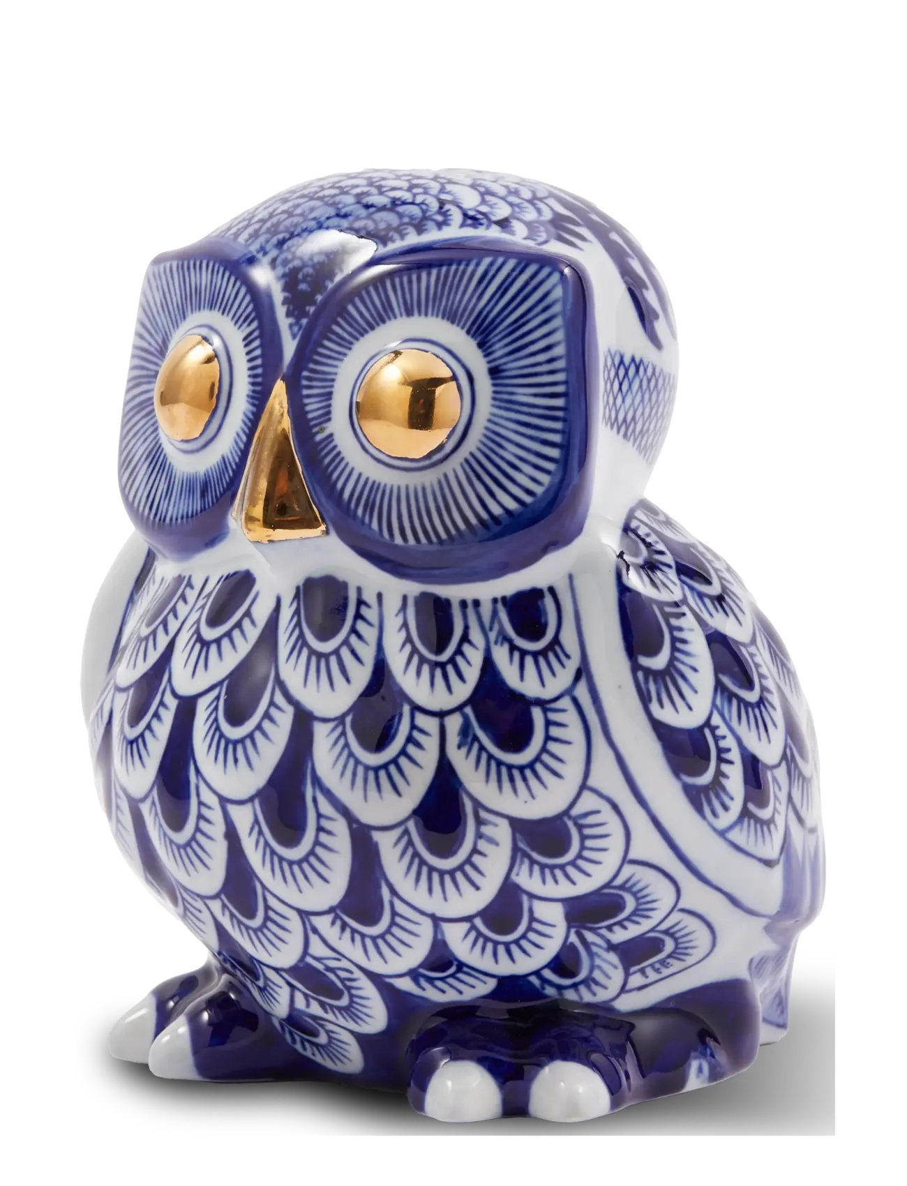 POLSPOTTEN - piggy bank owl - dark blue - 3