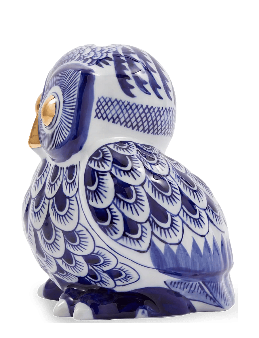 POLSPOTTEN - piggy bank owl - dark blue - 4
