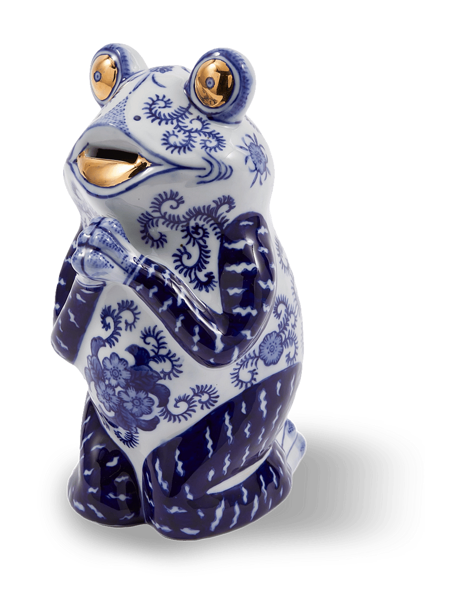 POLSPOTTEN - piggy bank - figuren & skulpturen - dark blue - 0