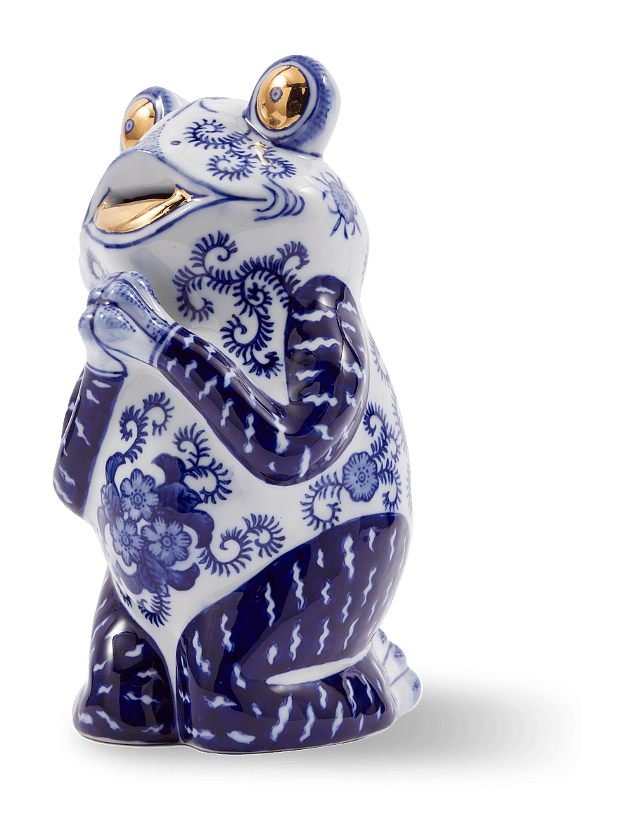 POLSPOTTEN - piggy bank - figuren & skulpturen - dark blue - 1
