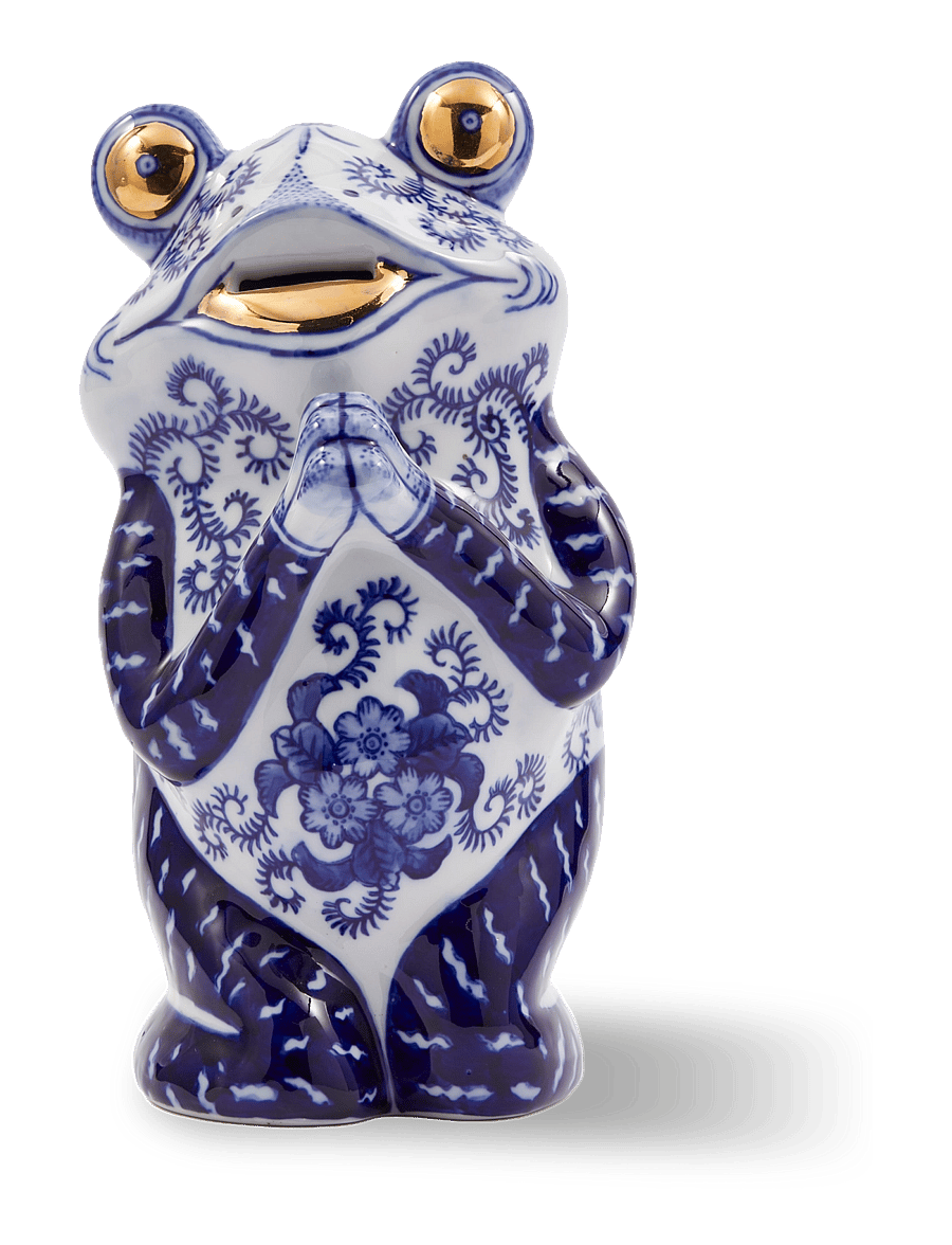 POLSPOTTEN - piggy bank - figuren & skulpturen - dark blue - 2