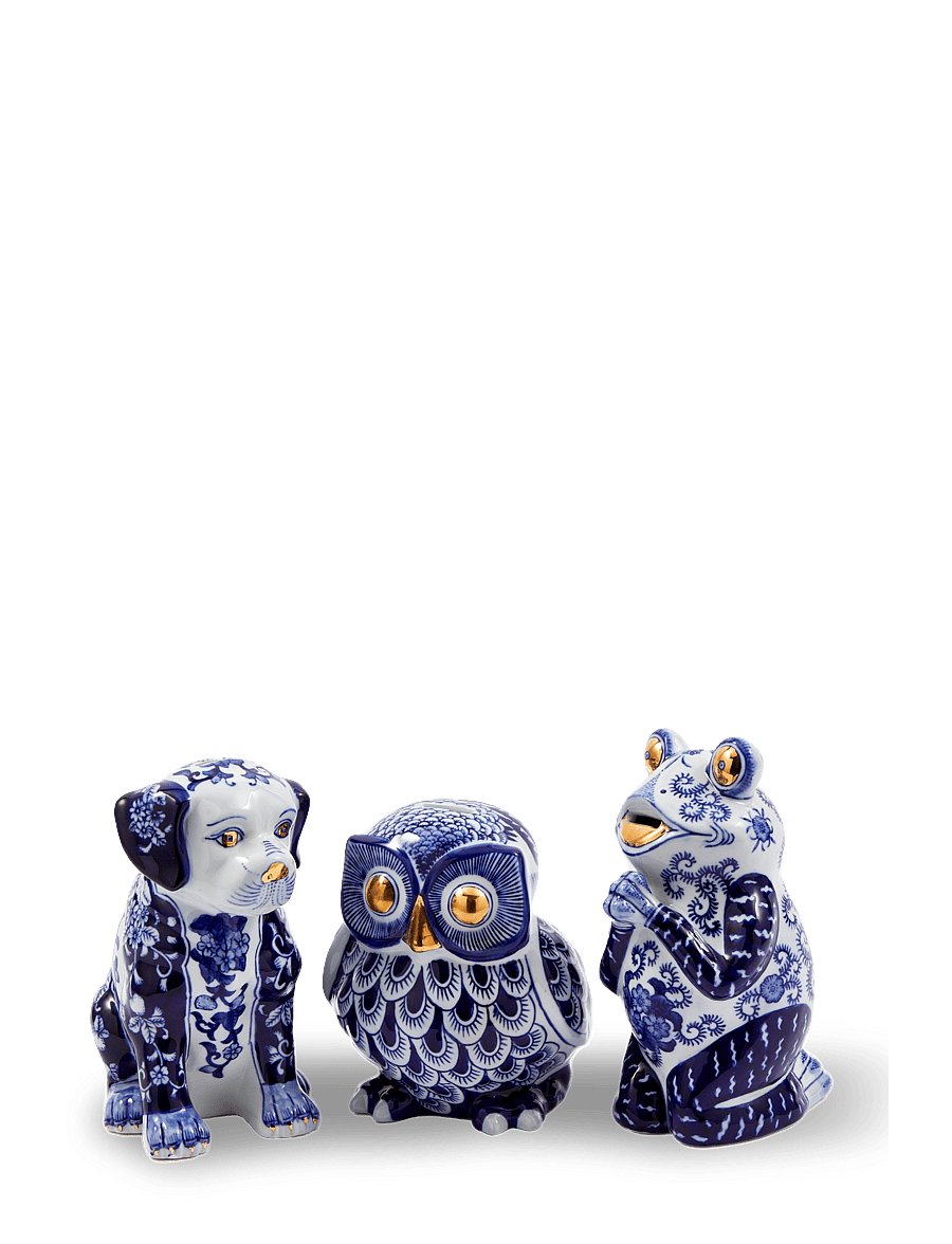 POLSPOTTEN - piggy bank - figuren & skulpturen - dark blue - 4