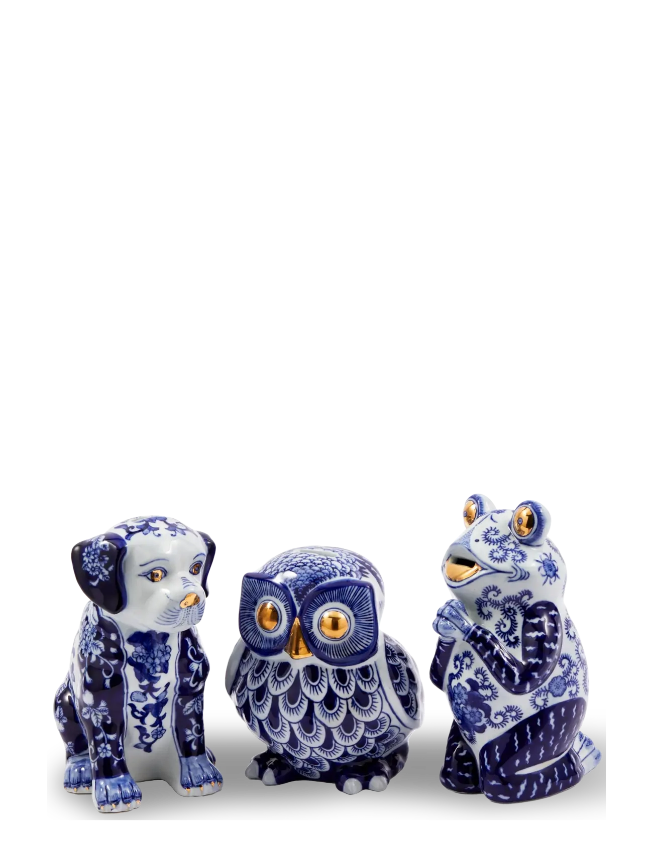 POLSPOTTEN - piggy bank frog - dark blue - 3