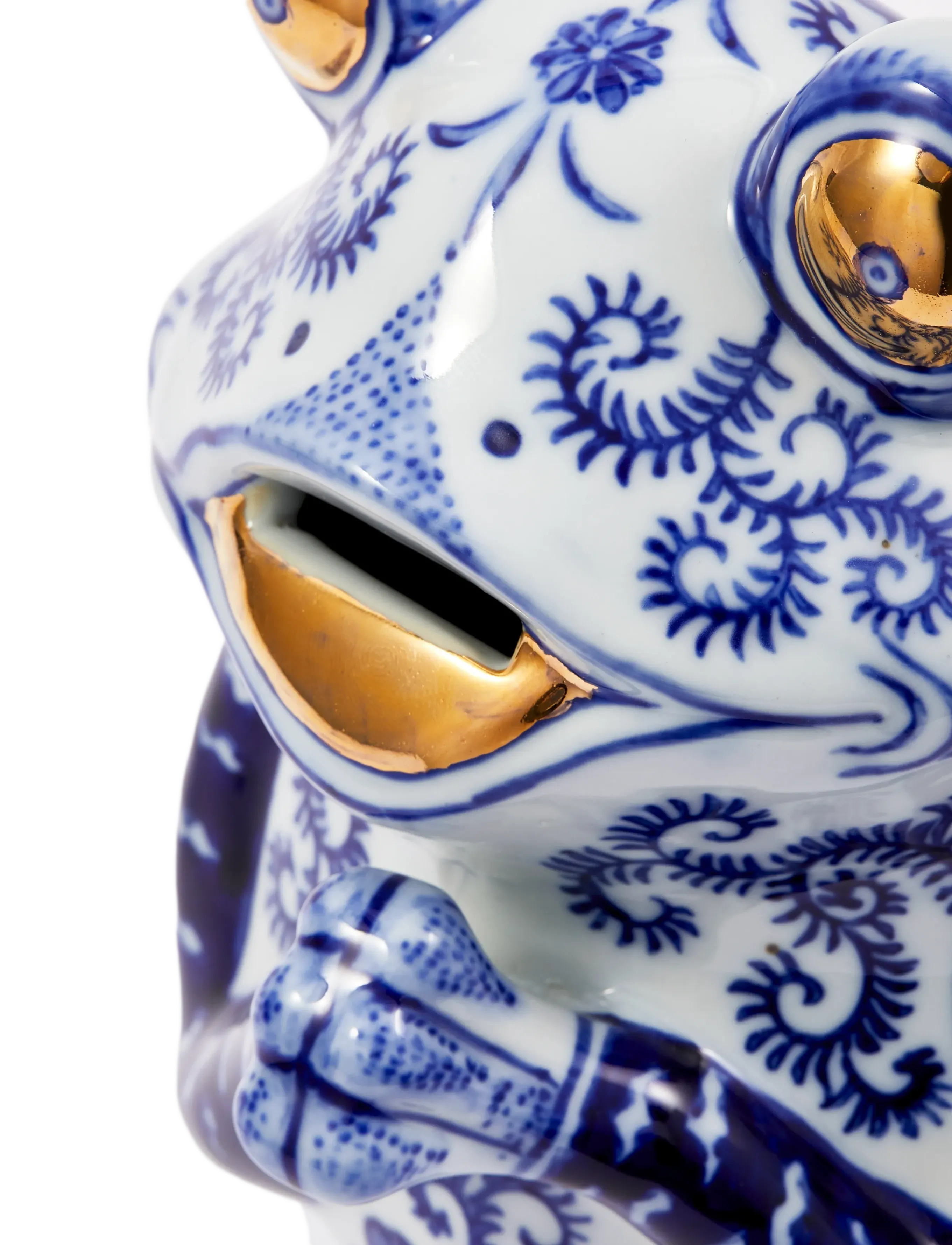 POLSPOTTEN - piggy bank frog - dark blue - 4