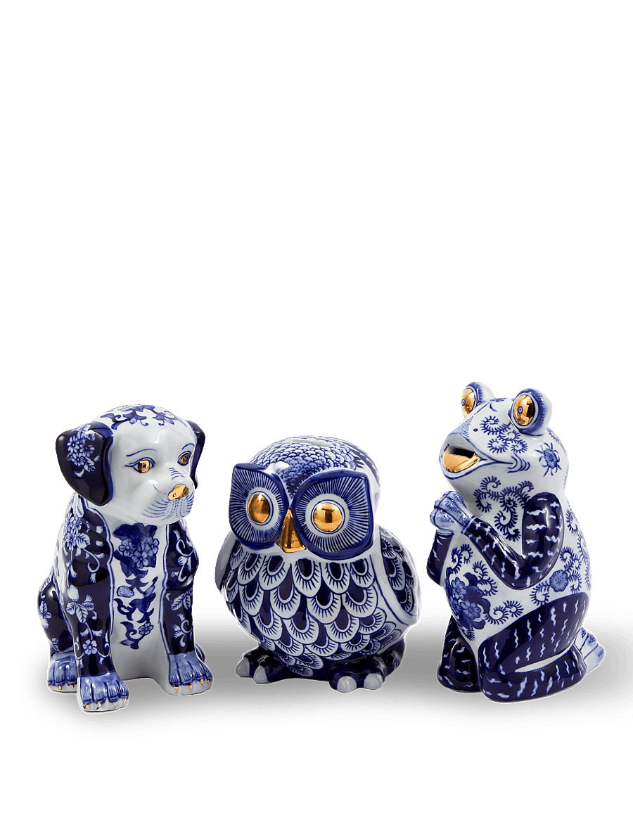POLSPOTTEN - piggy bank - figuren & skulpturen - dark blue - 0