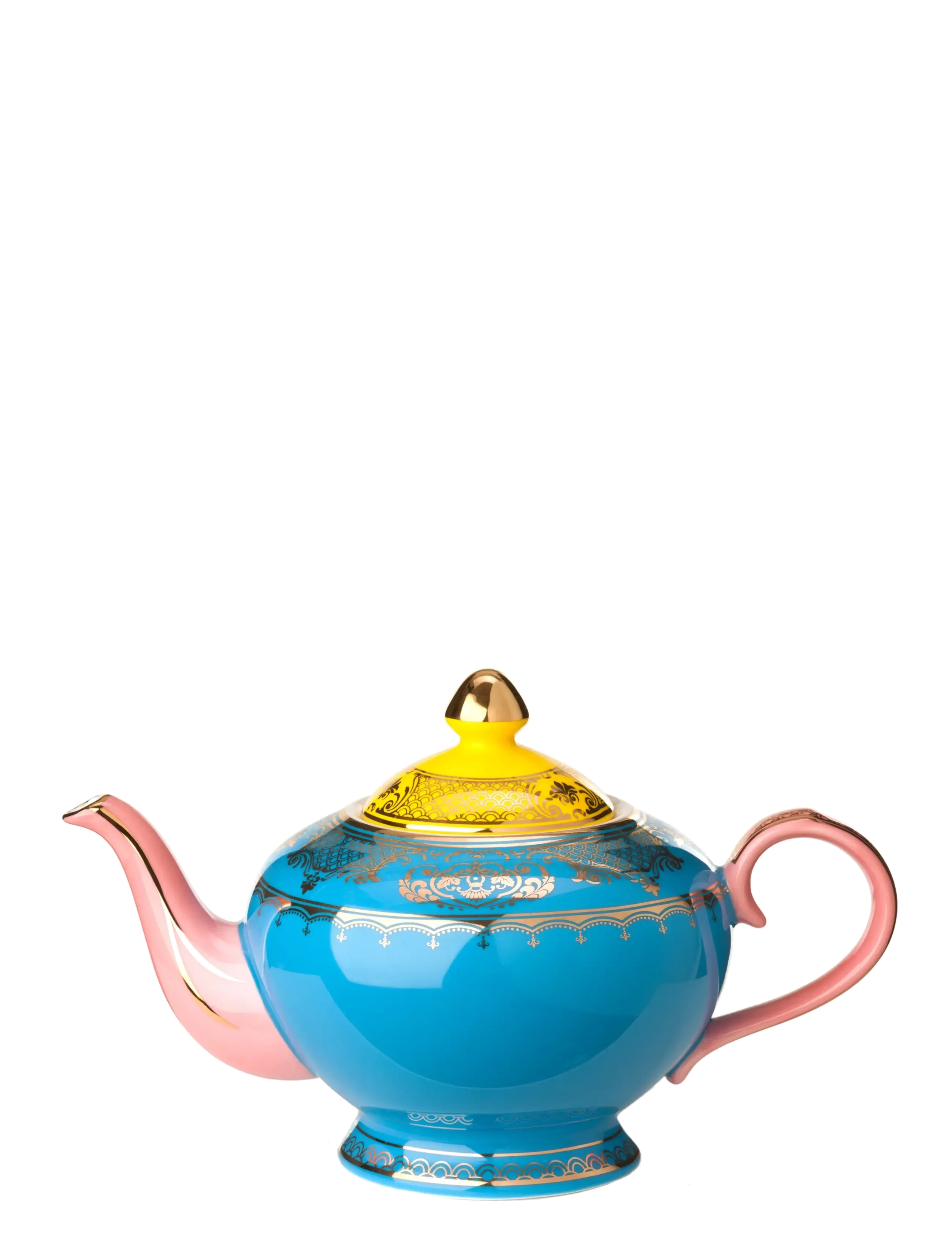 POLSPOTTEN Teapot Grandpa, Tekande, Blå, Str: L24.5X W14.8X H14.5CM