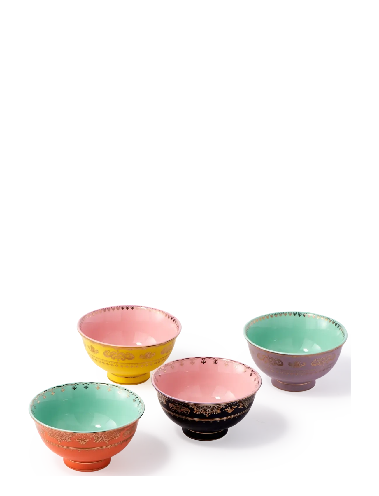 POLSPOTTEN bowl grandpa S set 4 - Julegaver - MULTI-COLOUR / multi