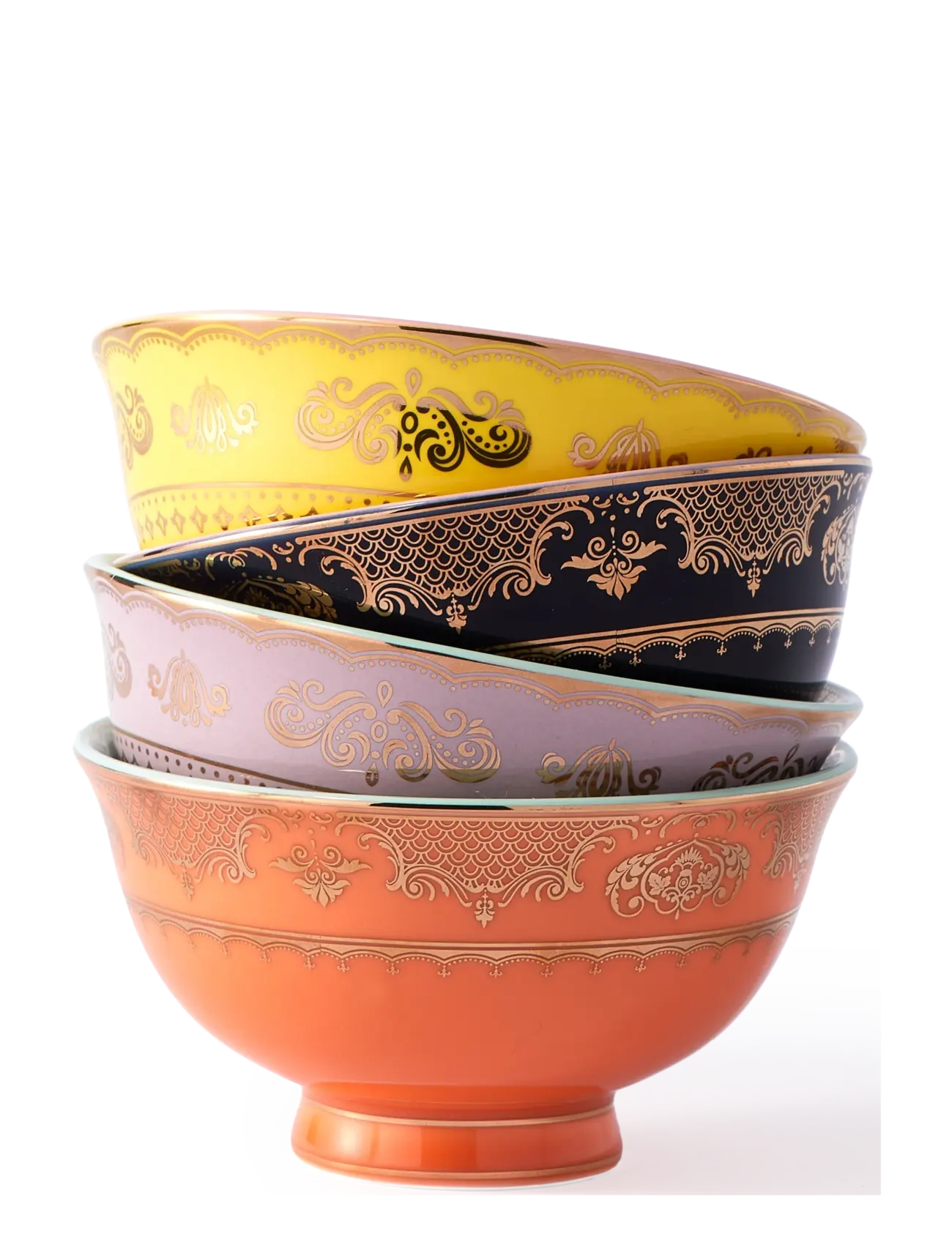 POLSPOTTEN - bowl grandpa S set 4 - multi-colour - 2