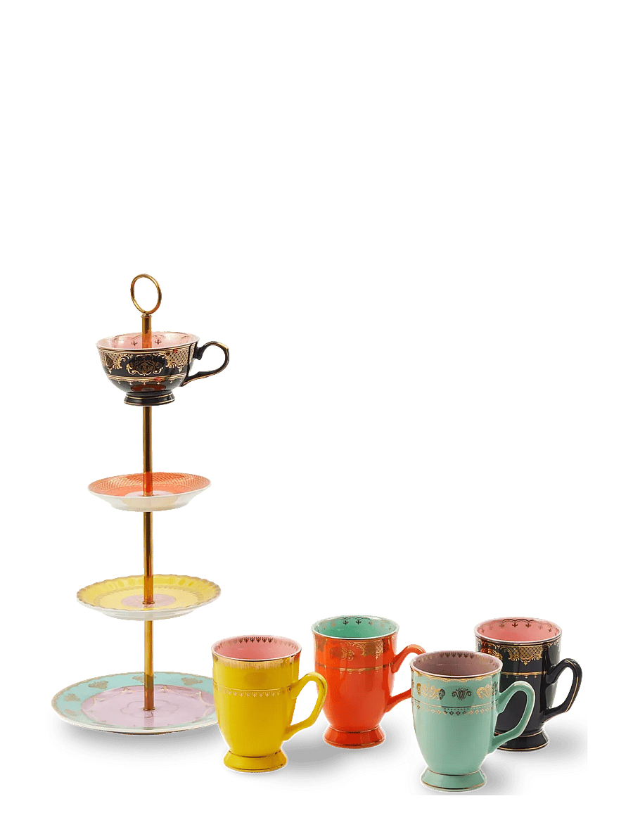 POLSPOTTEN - mug grandpa set 4 - multi-colour - 4