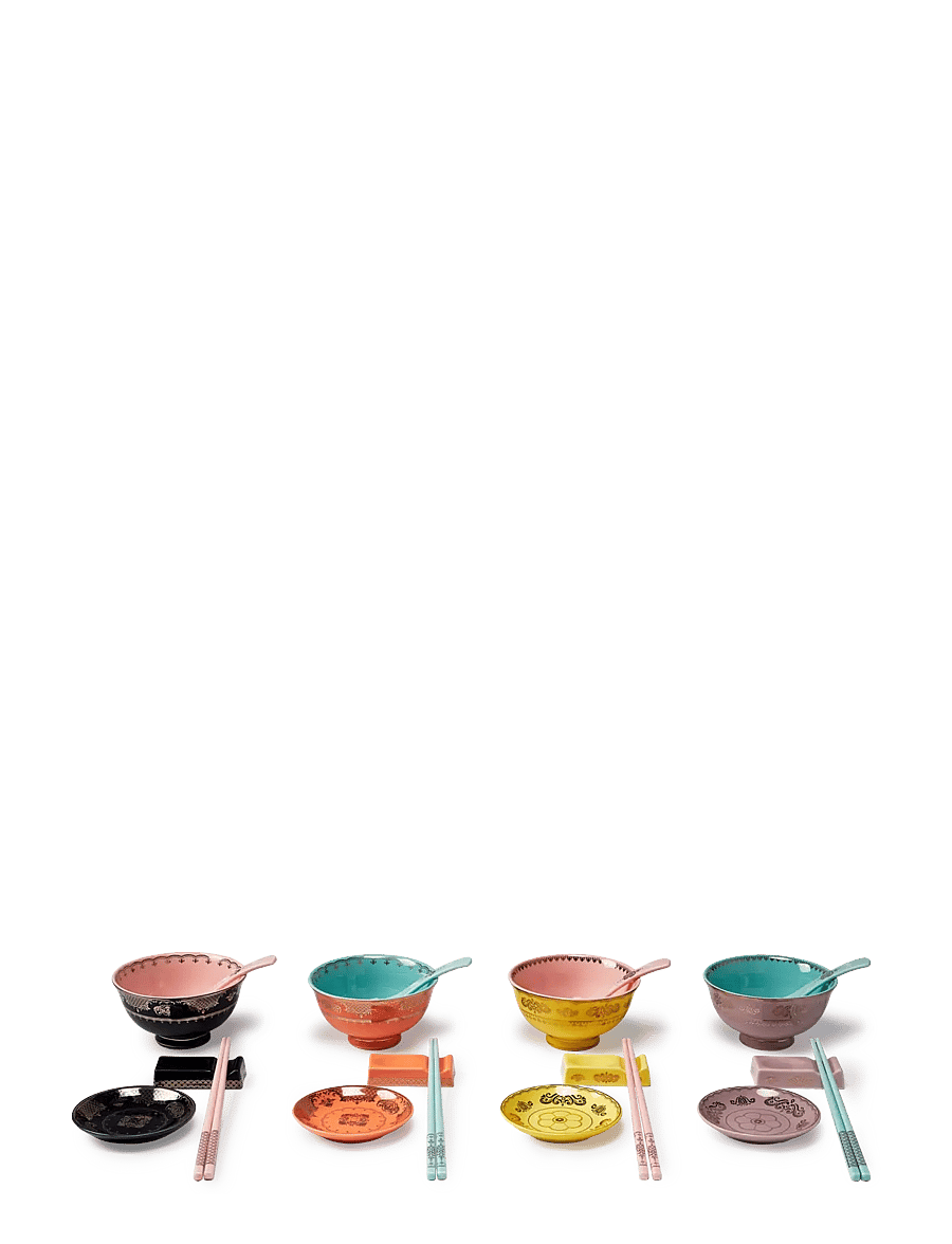 POLSPOTTEN - Asian grandpa set 4 - multi-colour - 1