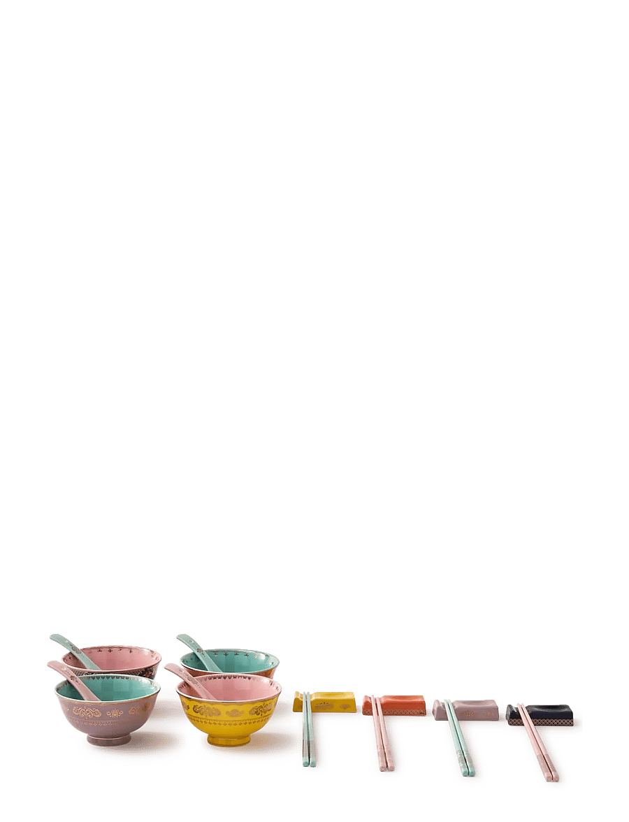 POLSPOTTEN - Asian grandpa set 4 - multi-colour - 2