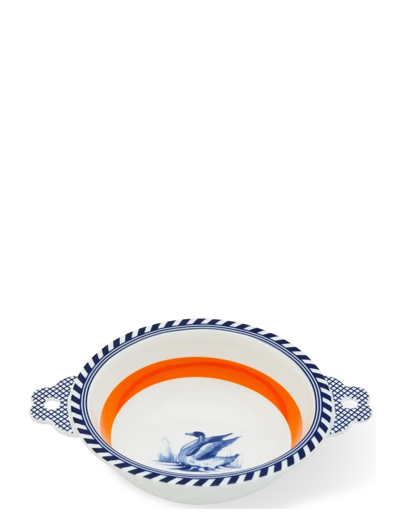 POLSPOTTEN - bowl bird patterned  - frukostskålar - orange - 3
