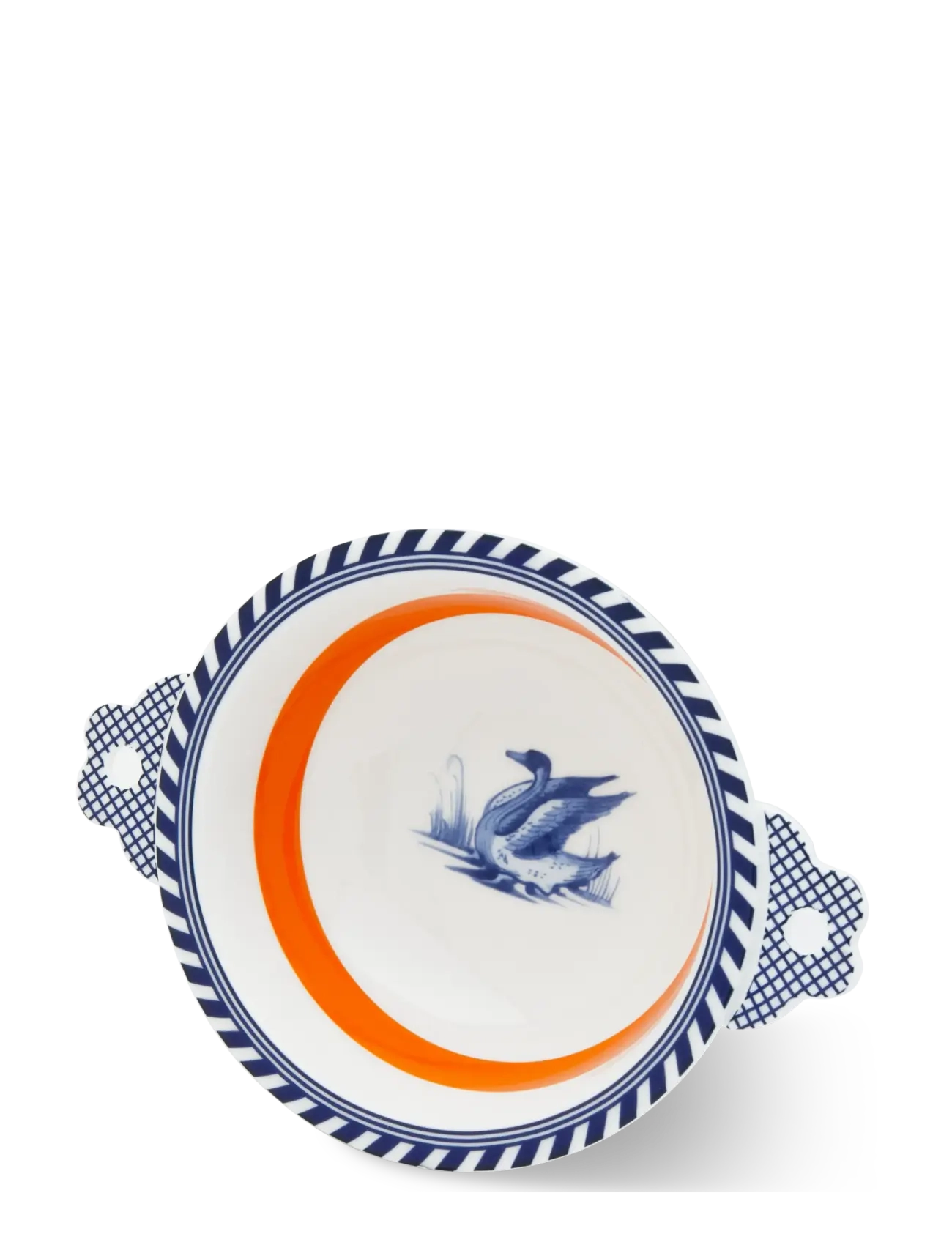 POLSPOTTEN - bowl bird patterned  - frukostskålar - orange - 4