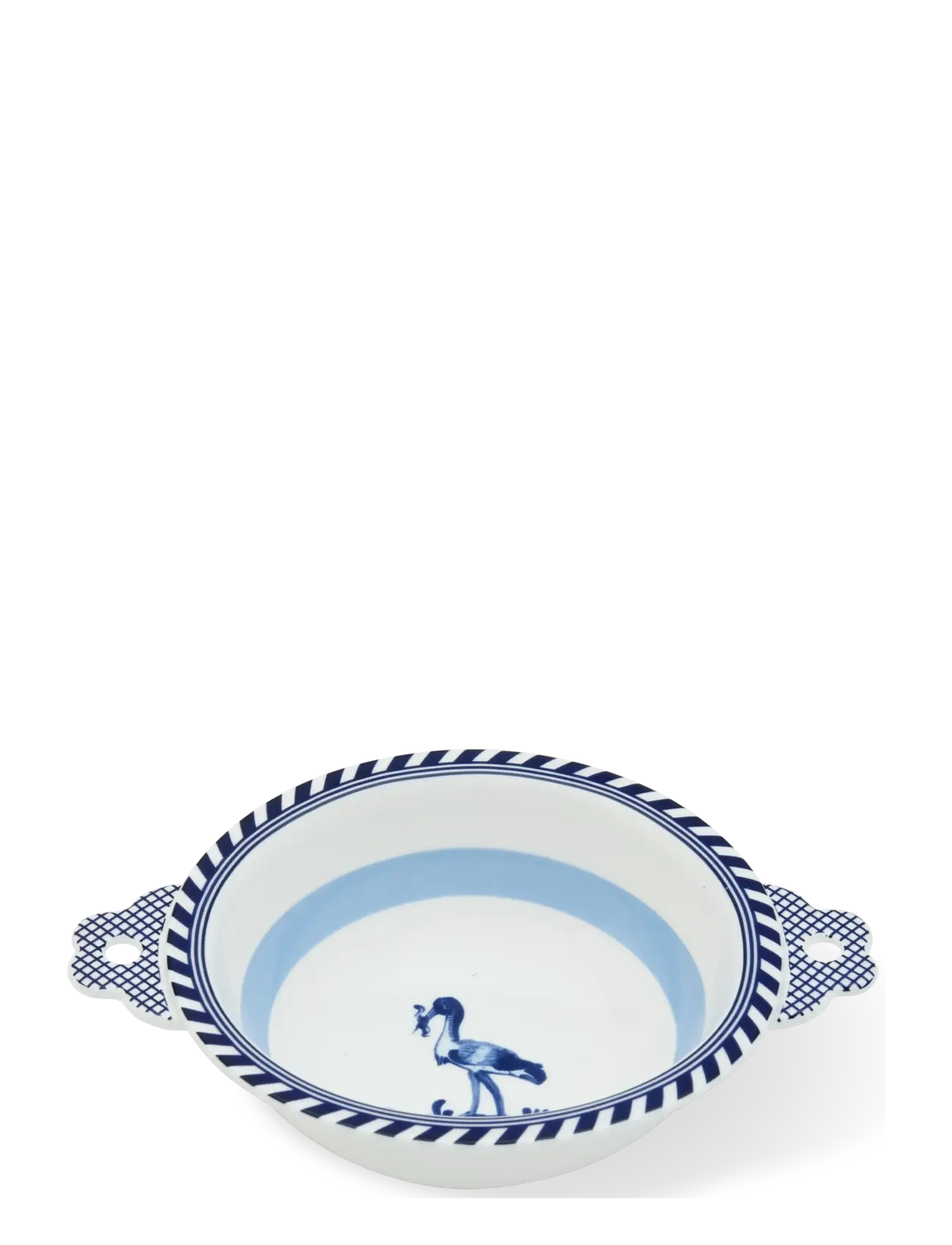 POLSPOTTEN - bowl bird patterned  - müslischalen - dark blue - 2