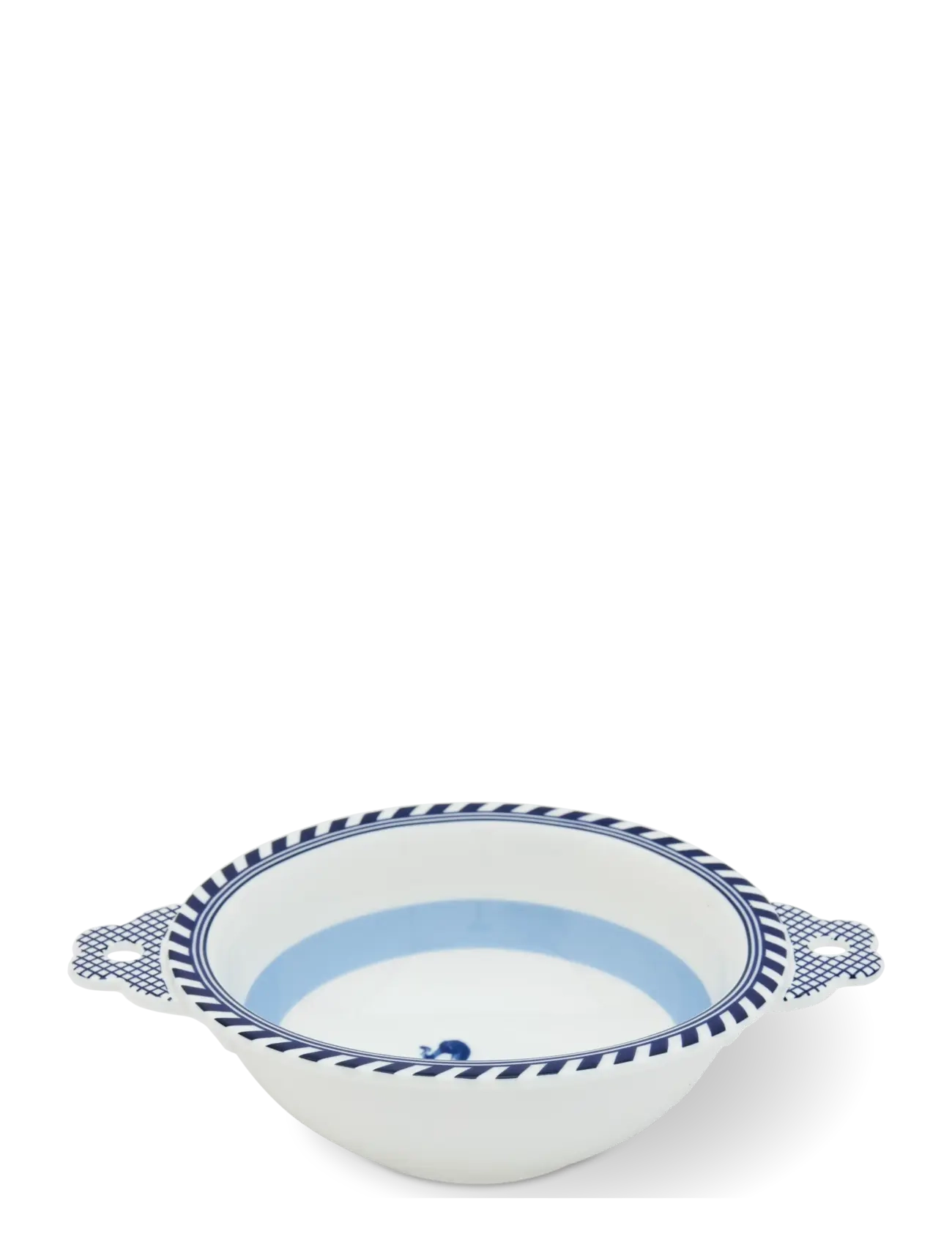 POLSPOTTEN - bowl bird patterned  - müslischalen - dark blue - 3