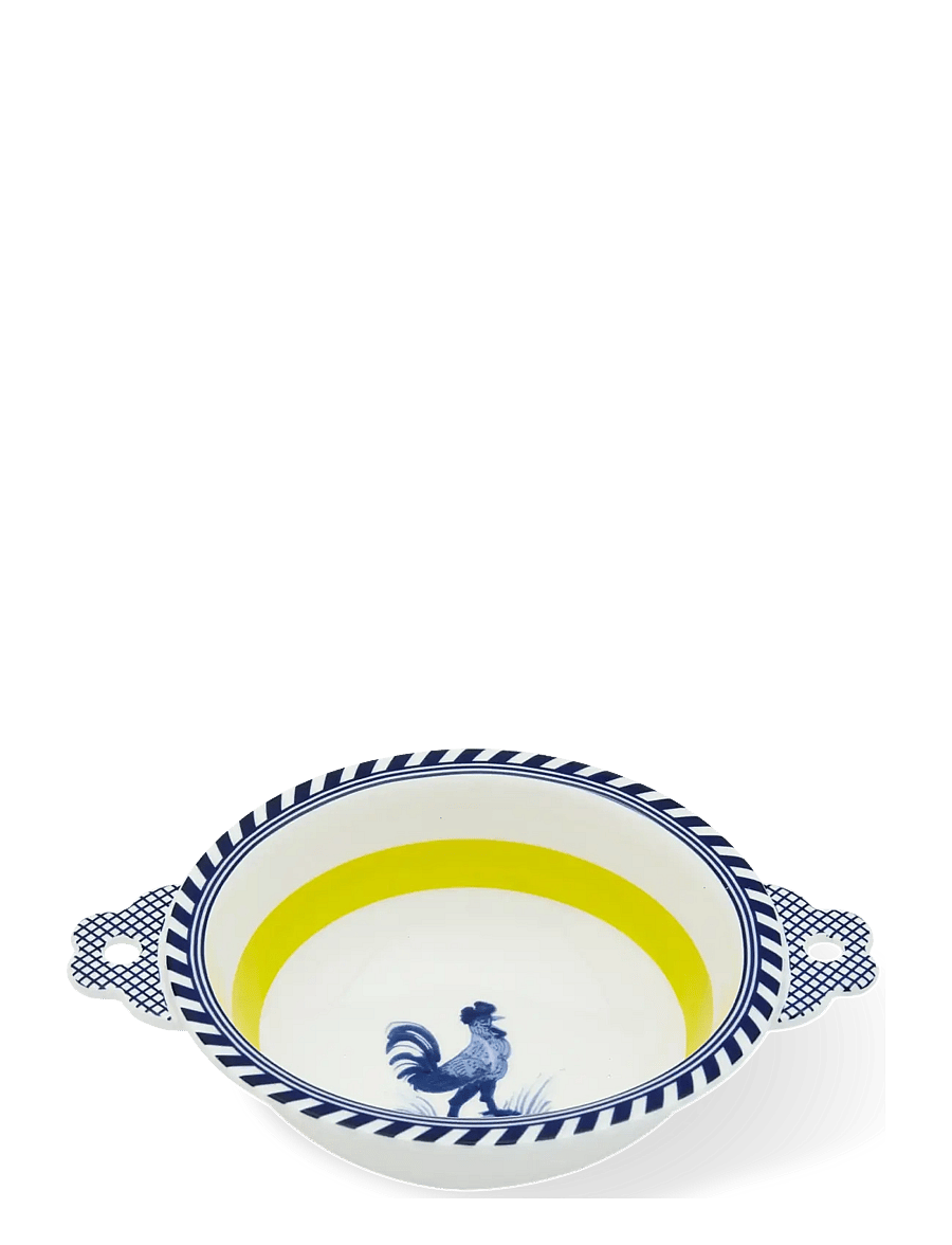 POLSPOTTEN - bowl bird patterned - müslischalen - yellow - 2