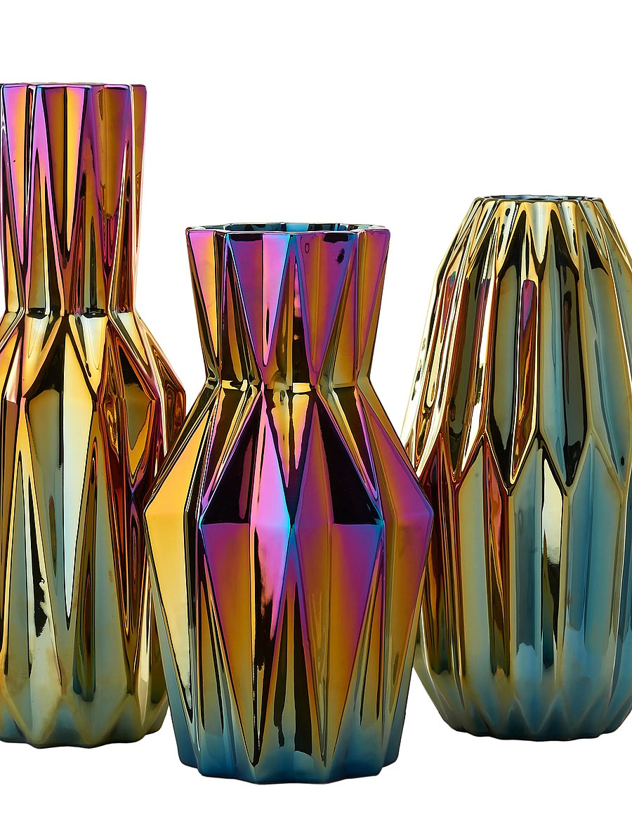 POLSPOTTEN - Vase Oily - vasen - multi-colour - 0