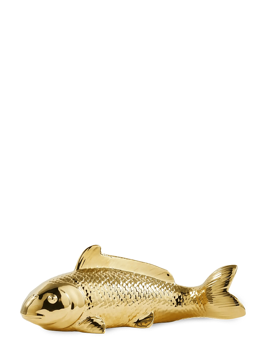 POLSPOTTEN - moneybox fish gold - gold - 2