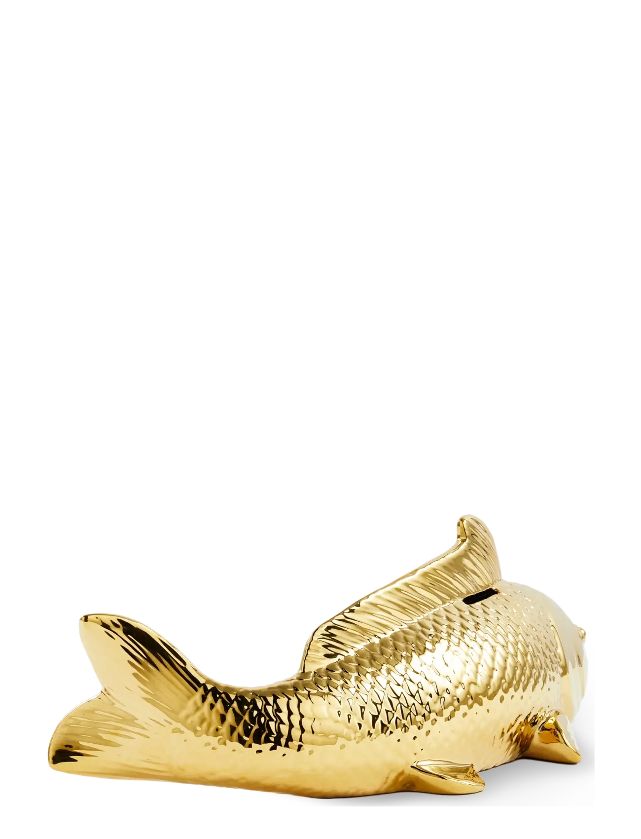 POLSPOTTEN - moneybox fish gold - gold - 3