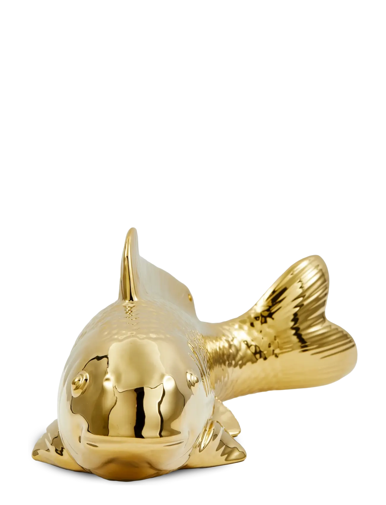 POLSPOTTEN - moneybox fish gold - gold - 4