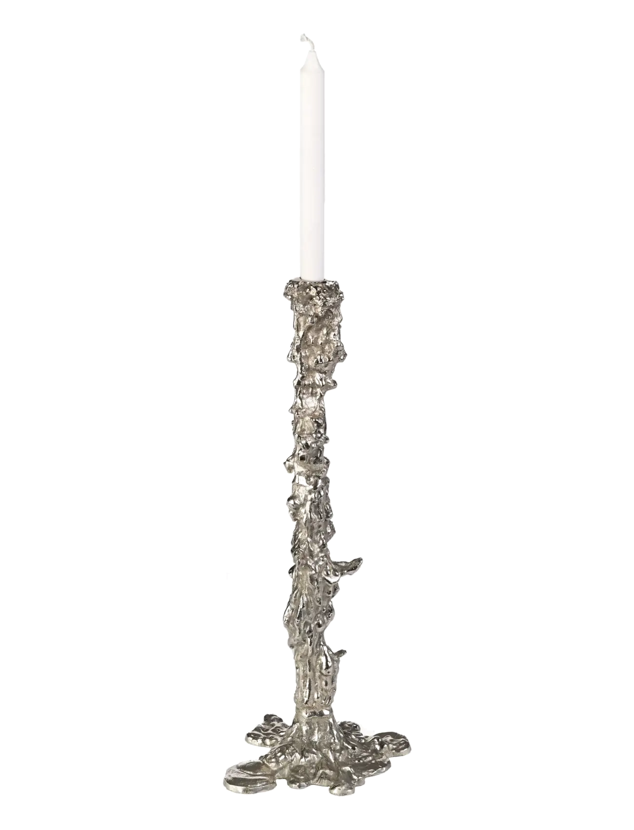 POLSPOTTEN Drip candle holder XXL - Skoða allt - SILVER / silver