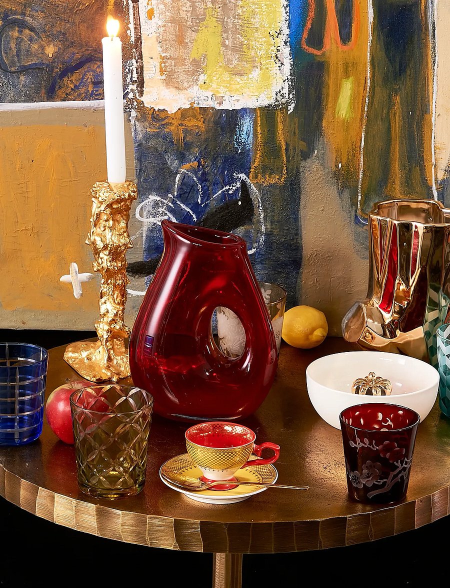 POLSPOTTEN - Drip candle holder - kerzenständer - gold - 0