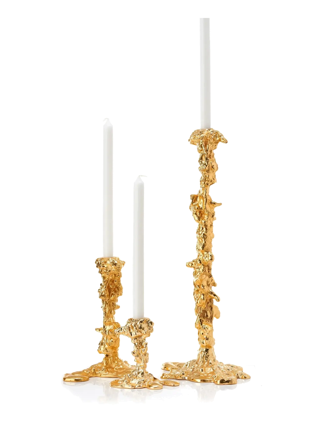 POLSPOTTEN - Drip candle holder  - kerzenständer - gold - 3