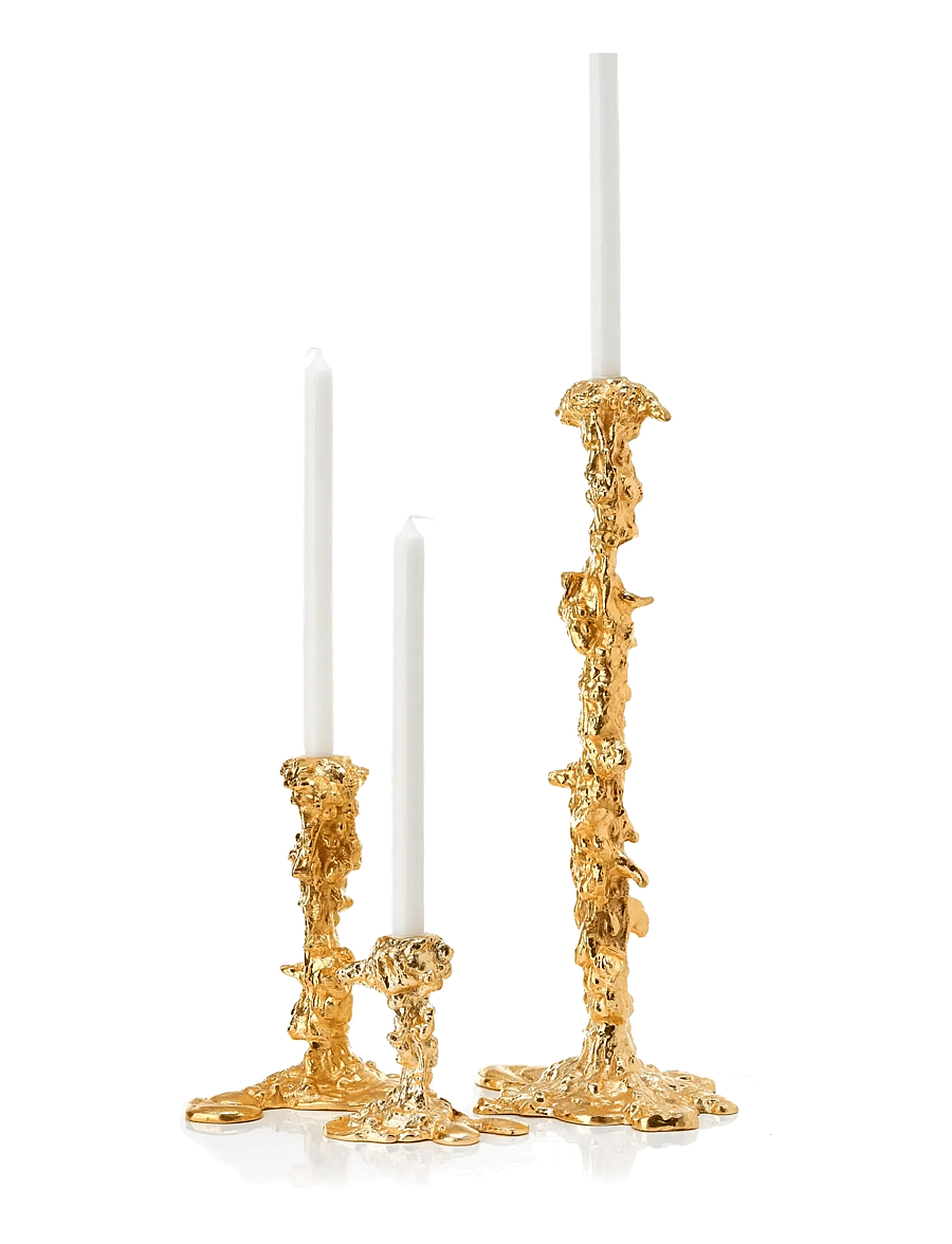 POLSPOTTEN - Drip candle holder - kerzenständer - gold - 3