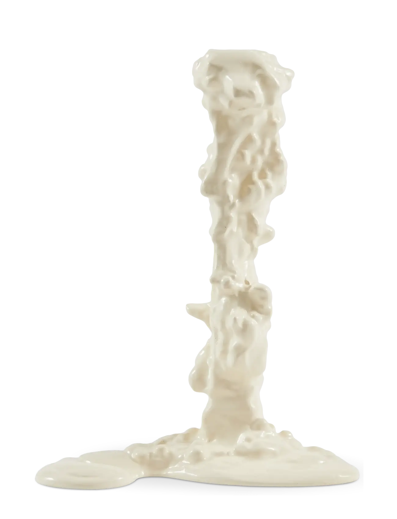 POLSPOTTEN - Drip candle holder  - white - 3