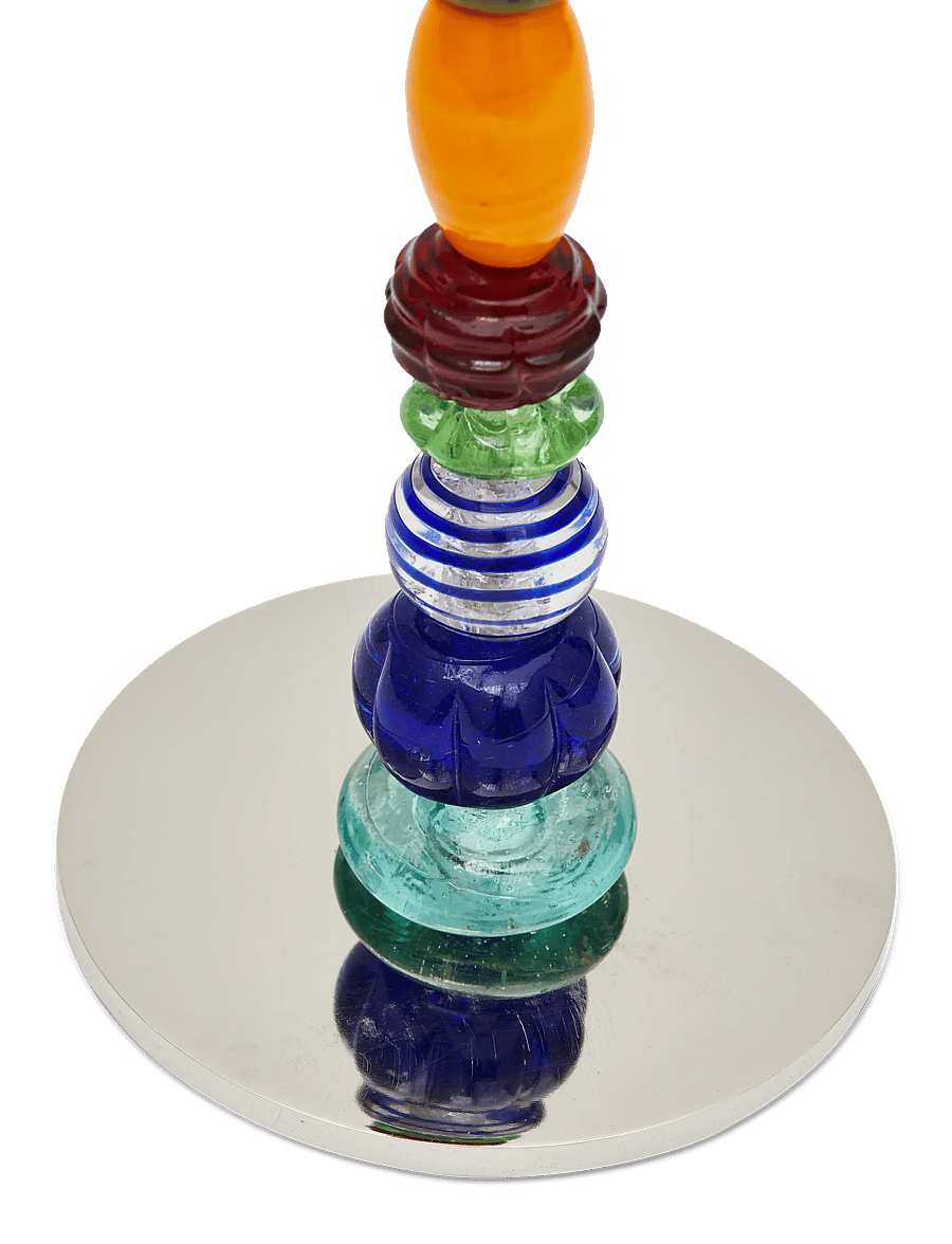 POLSPOTTEN - candle holder beads multi-color S - multi-colour - 3