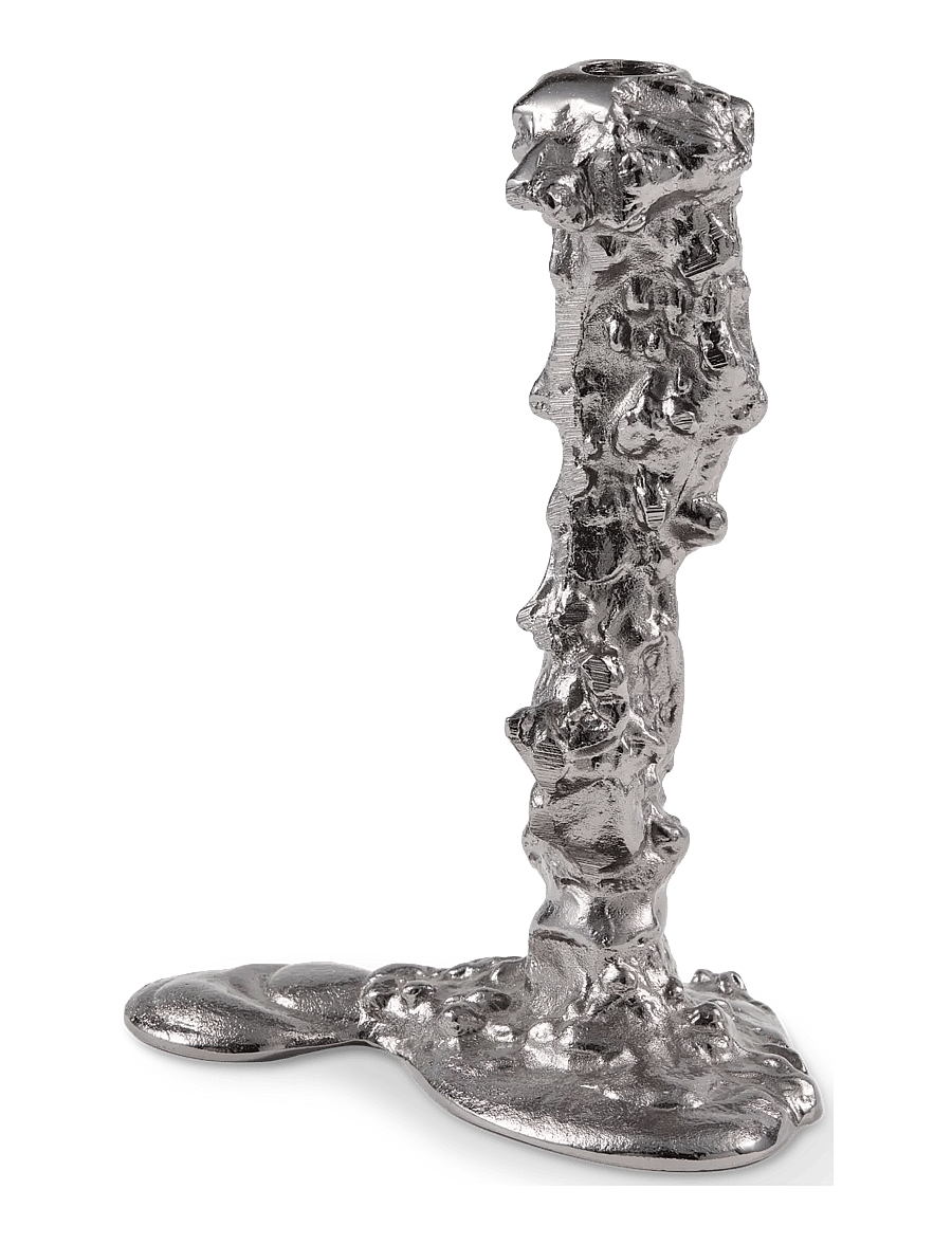 POLSPOTTEN - Drip candle holder - dark grey - 1