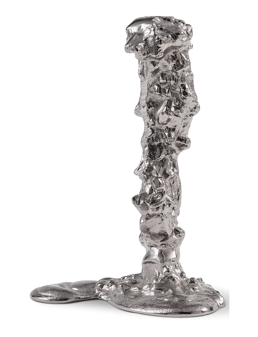 POLSPOTTEN - Drip candle holder - dark grey - 3
