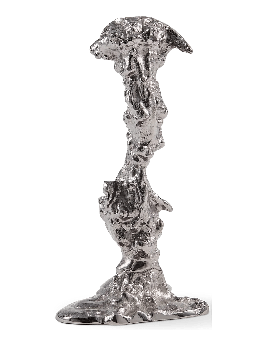 POLSPOTTEN - Drip candle holder - dark grey - 4