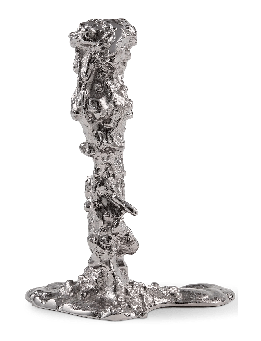 POLSPOTTEN - Drip candle holder - dark grey - 5