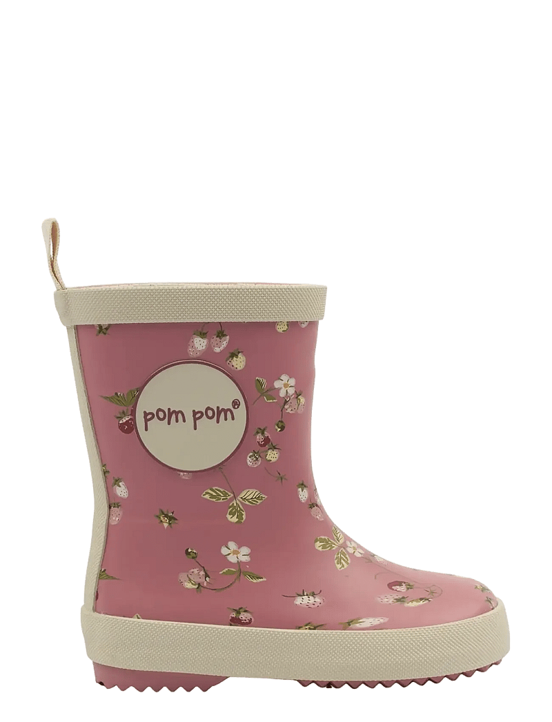 Pom Pom - PMBliss Gumboots AOP - gummistøvler uden for - dusty rose strawberry aop - 2
