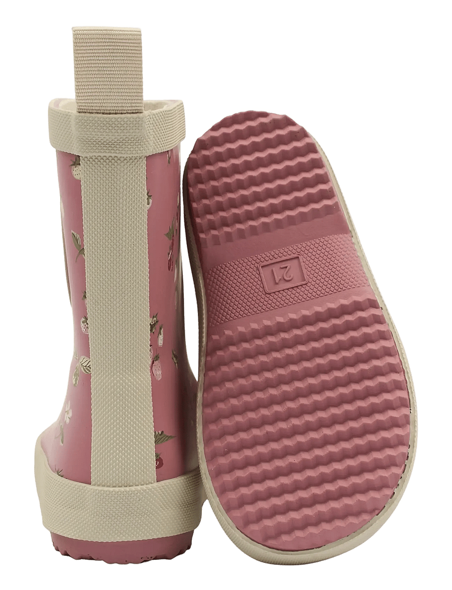 Pom Pom - PMBliss Gumboots AOP - gummistøvler uden for - dusty rose strawberry aop - 3