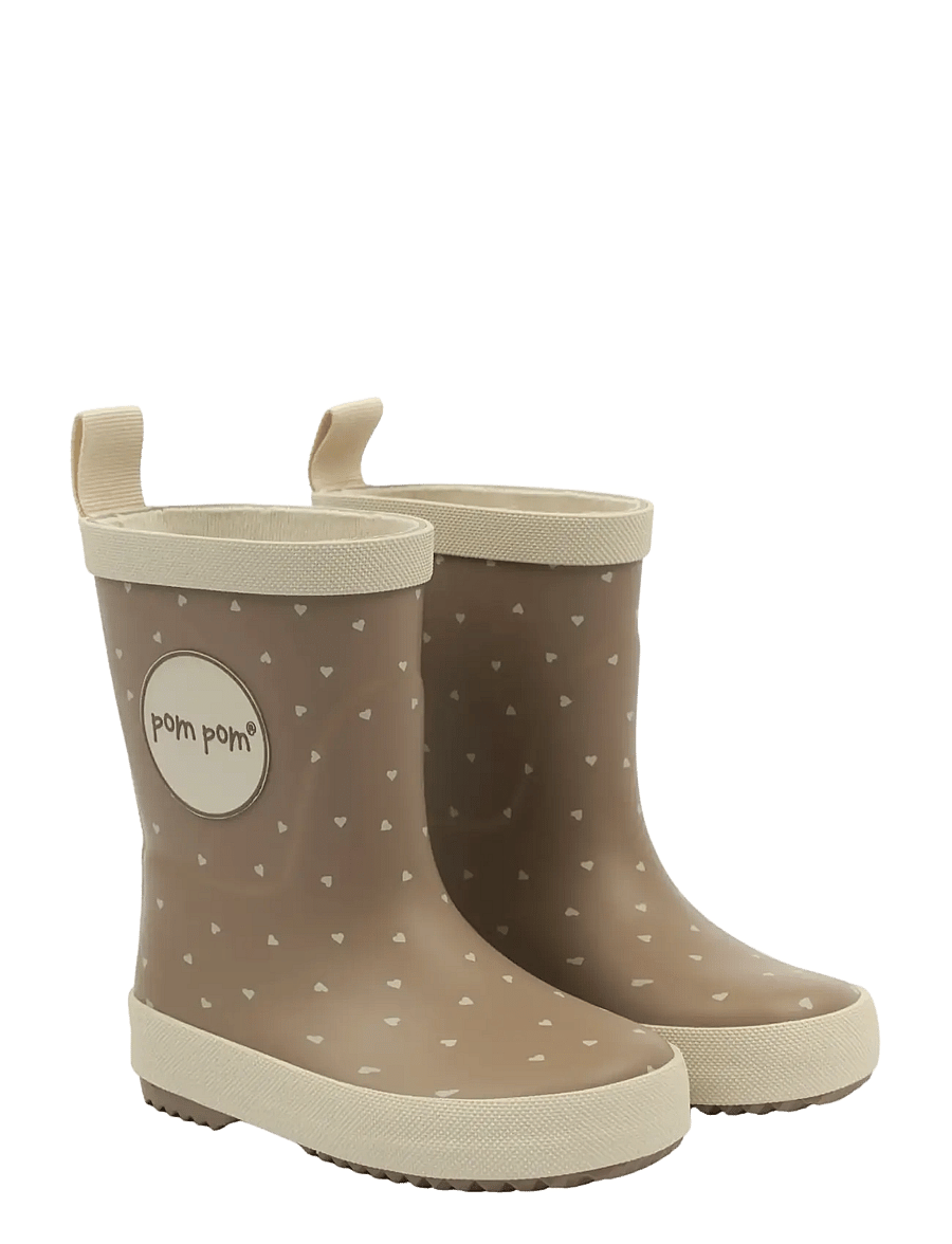 Pom Pom - PMBliss Gumboots AOP - voodrita kummikud - heart aop - 0