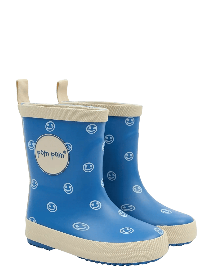 Pom Pom - PMBliss Gumboots AOP - voodrita kummikud - snorkel blue aop - 0