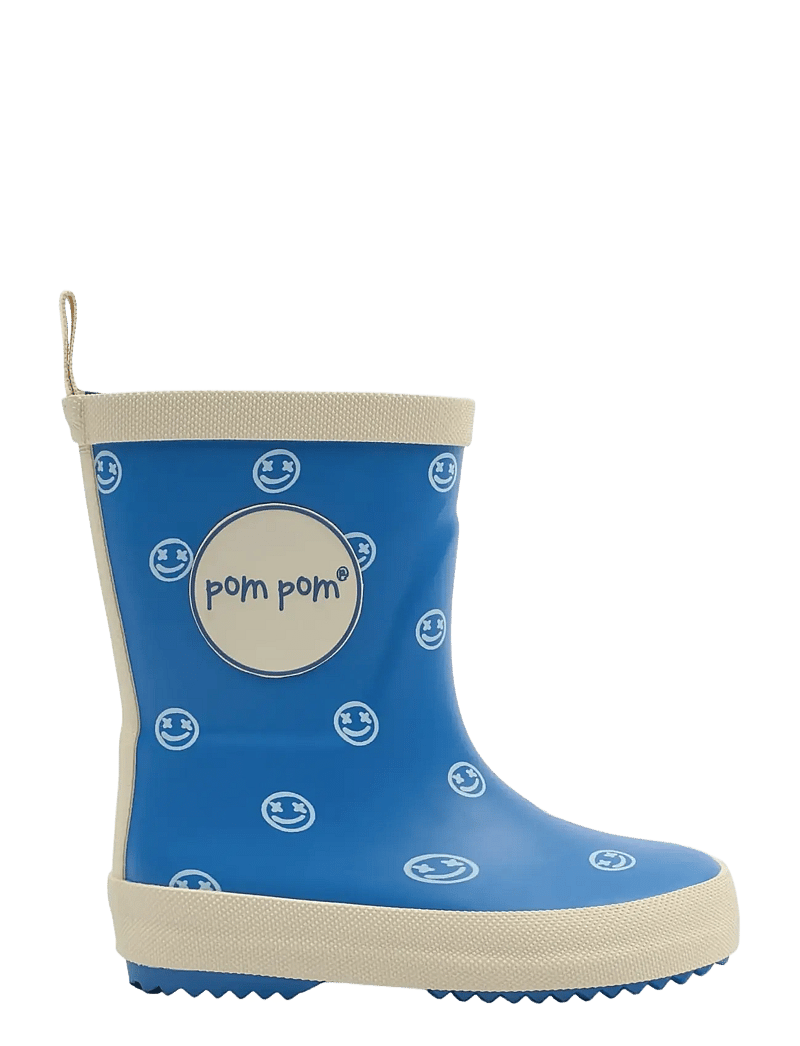 Pom Pom - PMBliss Gumboots AOP - gummistøvler uden for - snorkel blue aop - 1