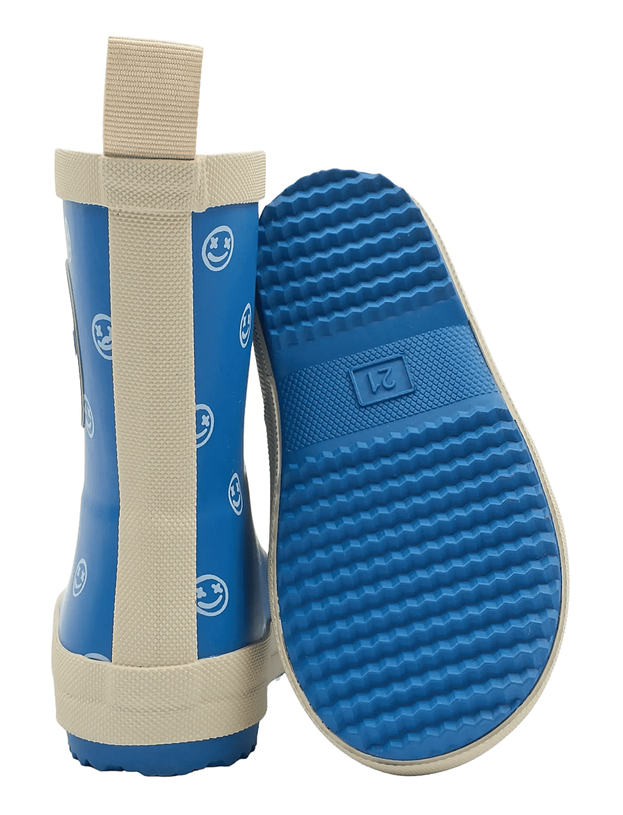 Pom Pom - PMBliss Gumboots AOP - voodrita kummikud - snorkel blue aop - 2