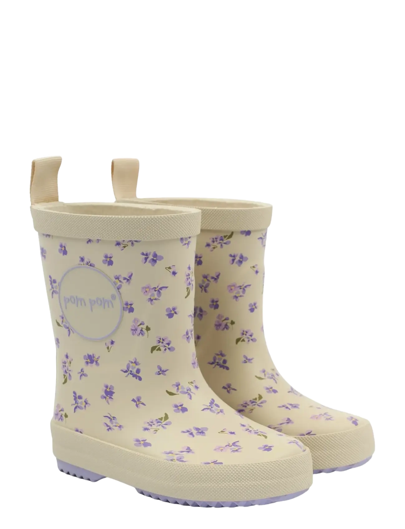 POM POM Pmbliss Gumboots Aop Cream - 24 - Kinder