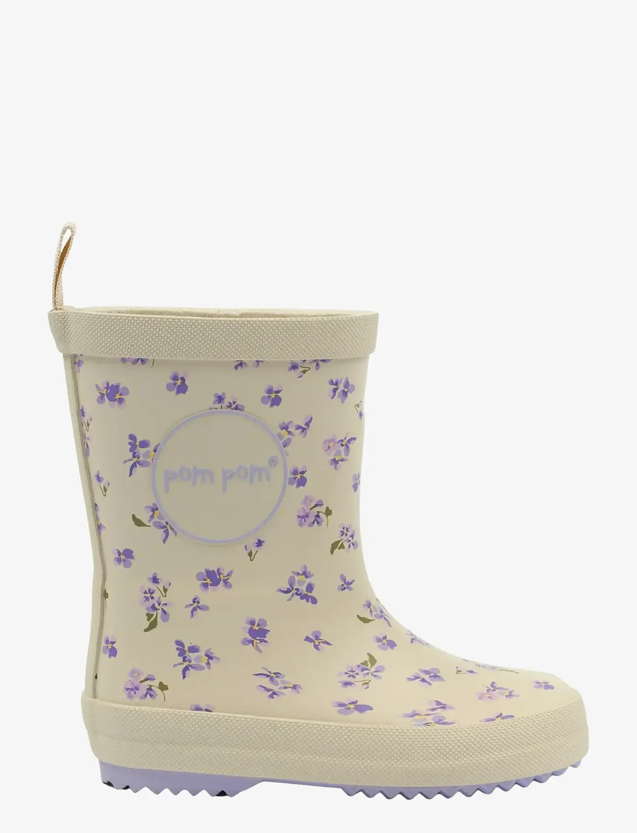 Pom Pom - PMBliss Gumboots AOP - gummistøvler uden for - viola aop - 2