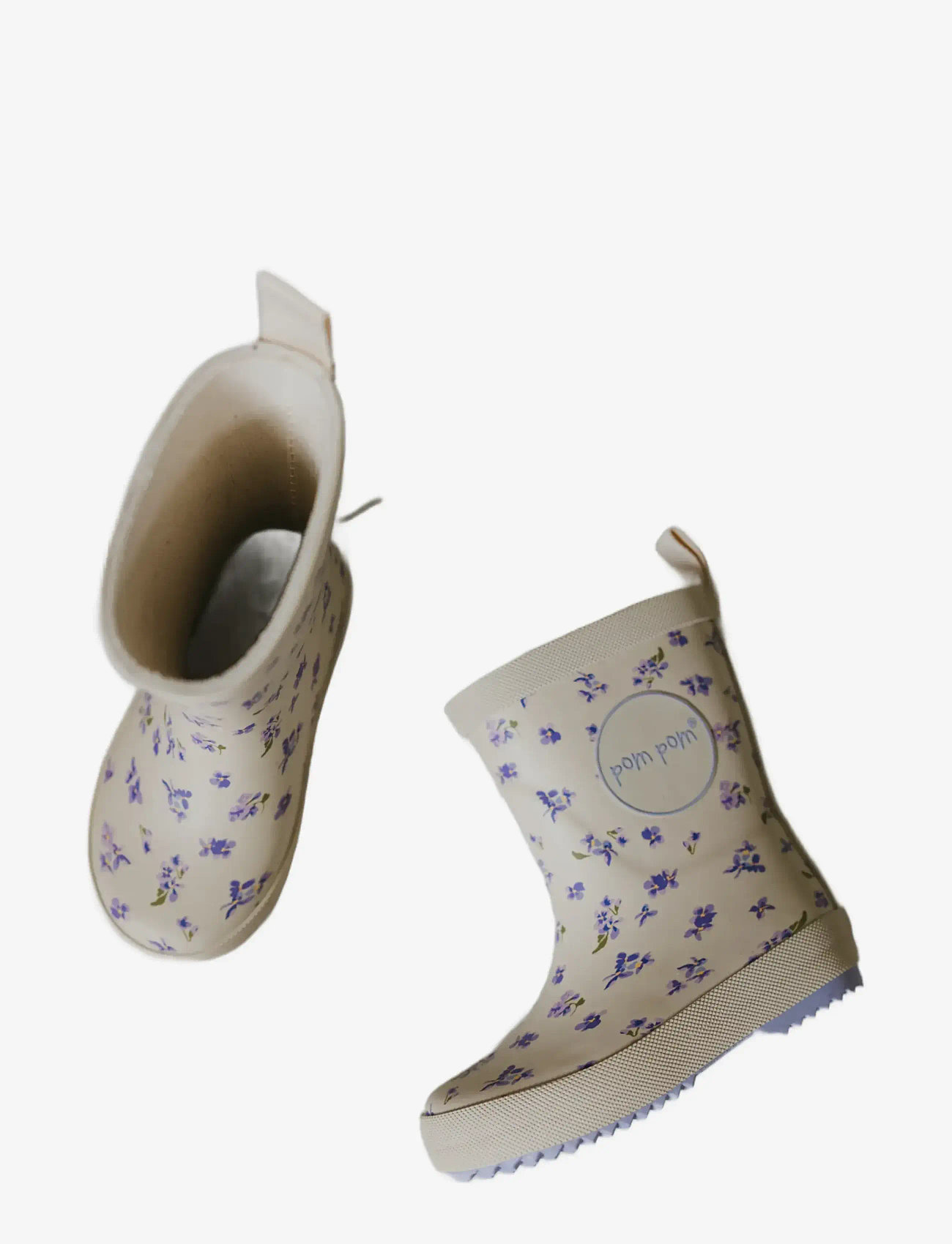 Pom Pom - PMBliss Gumboots AOP - gummistøvler uden for - viola aop - 3