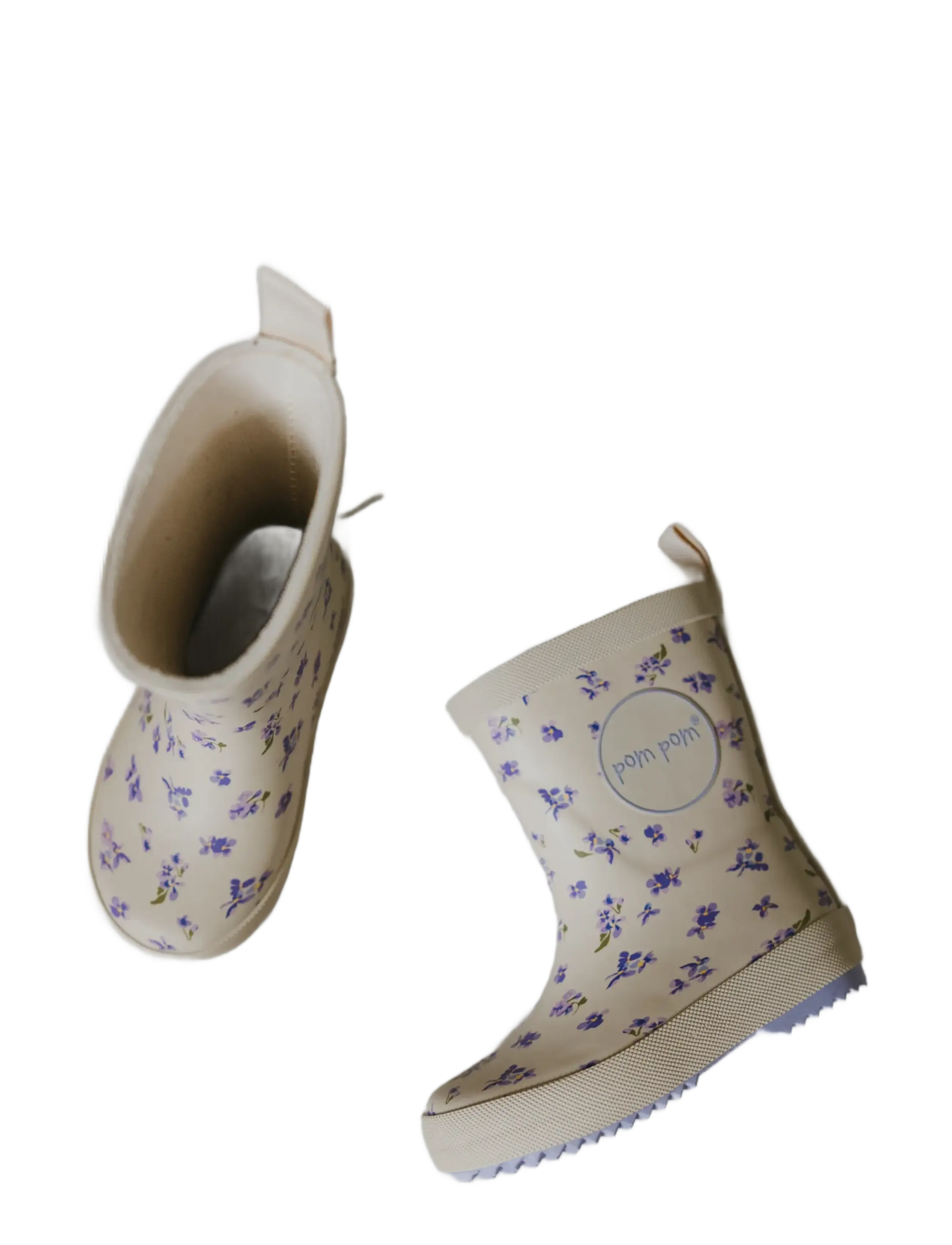 Pom Pom - PMBliss Gumboots AOP - voodrita kummikud - viola aop - 3