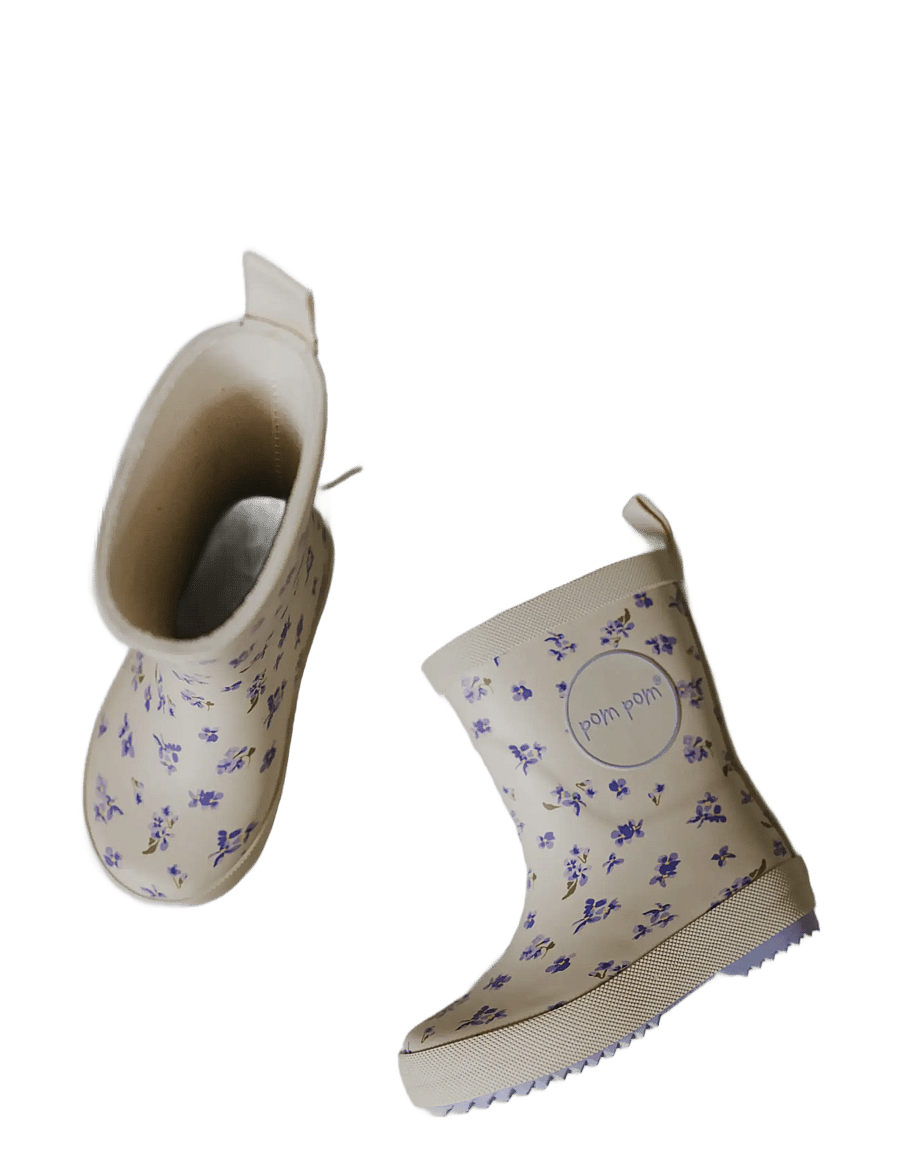 Pom Pom - PMBliss Gumboots AOP - voodrita kummikud - viola aop - 3