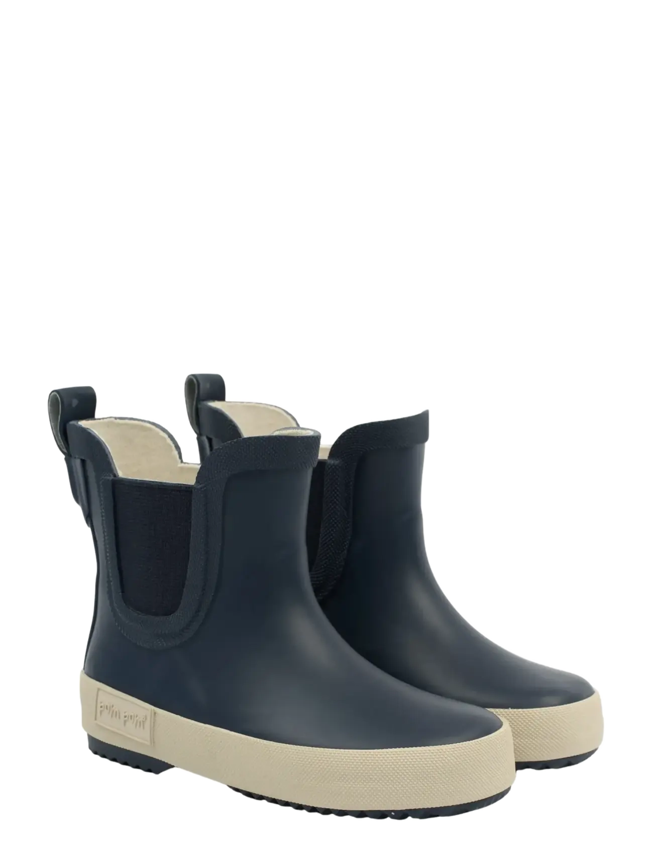 Pom Pom Pmlook Gumboots Ankle, Børn, Jordbærprint Ankel Gummistøvler, Navy, Str: 23