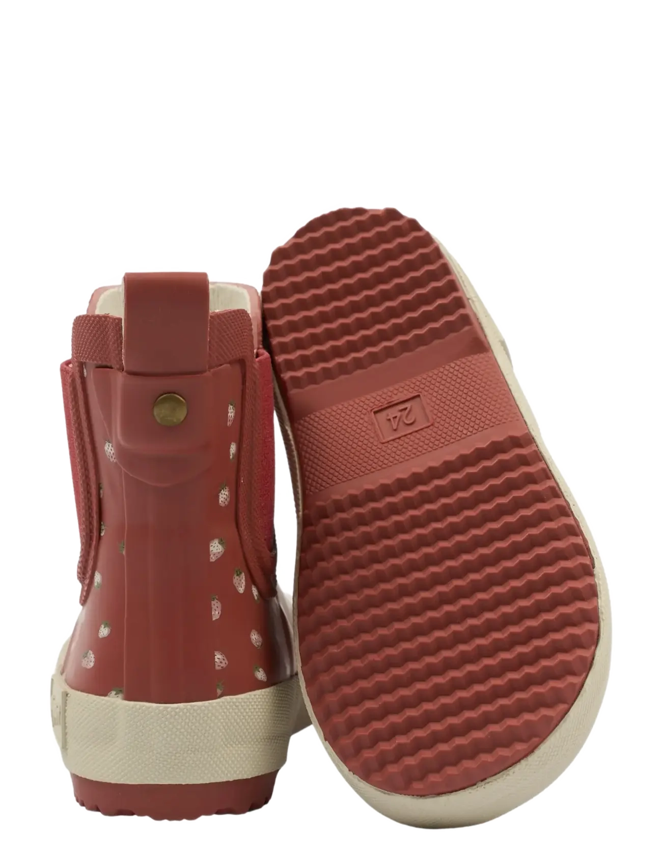 Pom Pom - PMLook Gumboots Ankle - voodrita kummikud - strawberry dot - 3