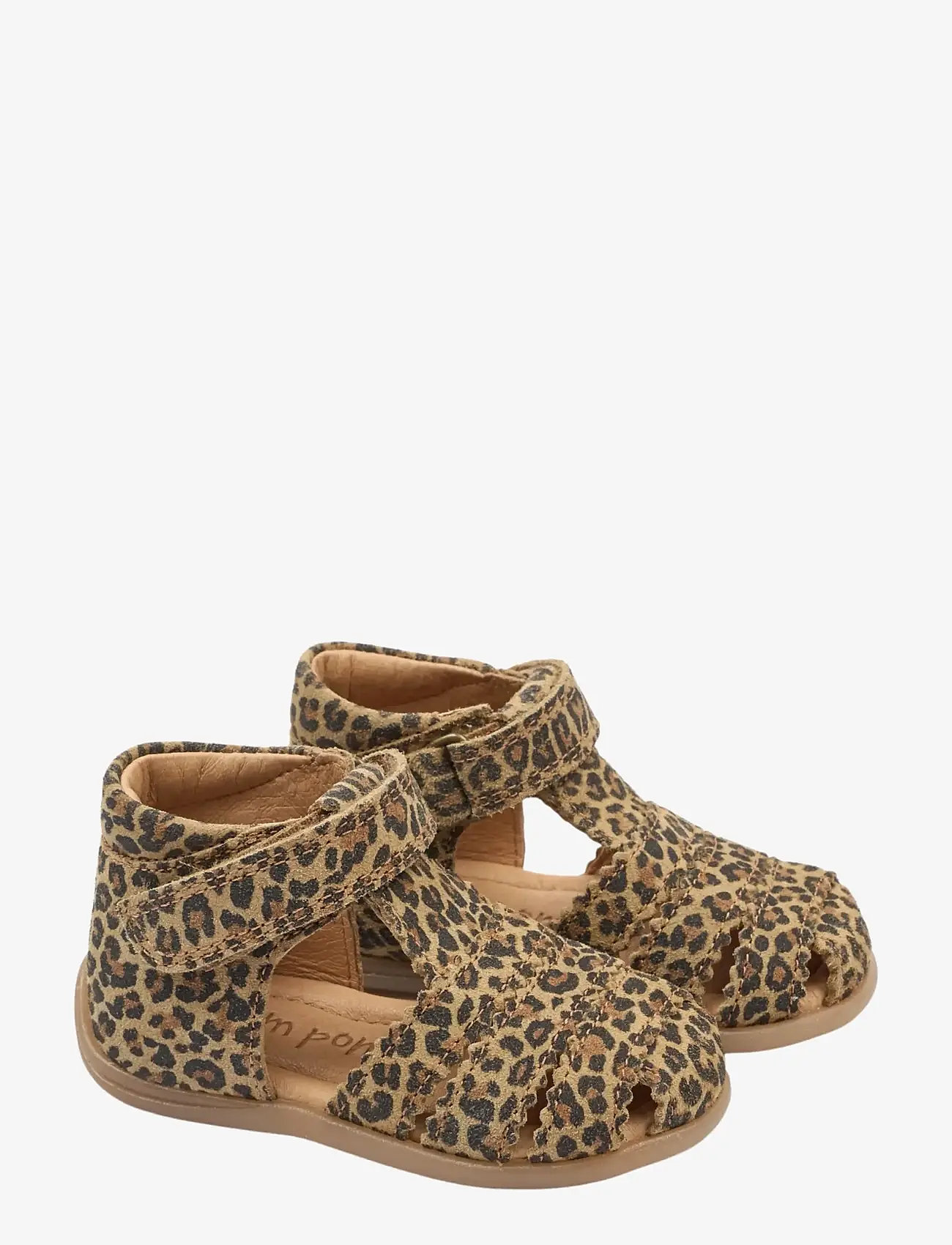 Pom Pom - PMPi Starter Scallop Sandal - begyndersko - leopard - 1