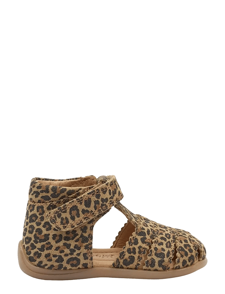 Pom Pom - PMPi Starter Scallop Sandal - begyndersko - leopard - 2